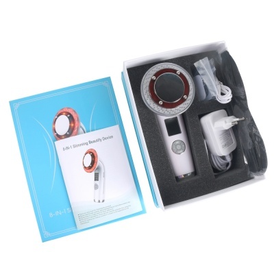 Ultrasom Portátil Cavitação 8 em 1 Facial e Corporal