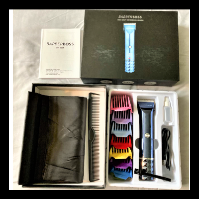 Kit BarberBoss Máquina de Cortar Cabelo