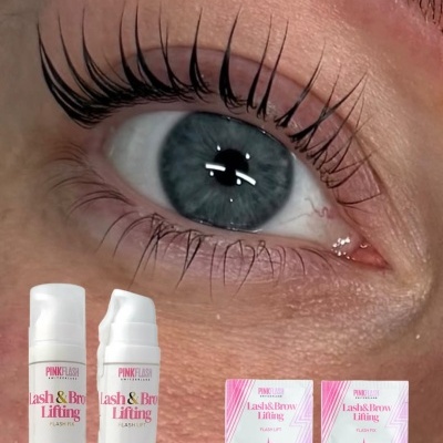Pink Flash Lash & Brow Fix – Passo 2 Fixador e Neutralizador 15 ml