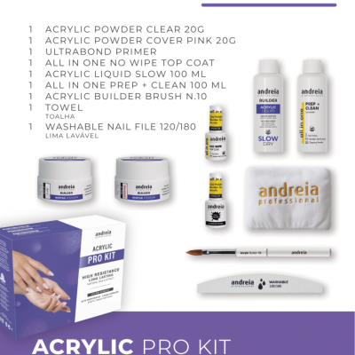 Andreia Professional – Kit Pro Acrílico