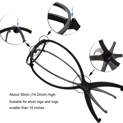 Suporte de Peruca Dobrável