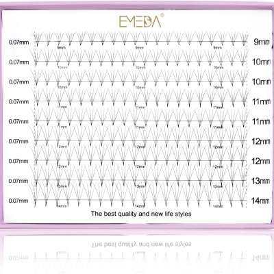 Pestanas Volume Russo 0,07mm Mix - Caixa XL