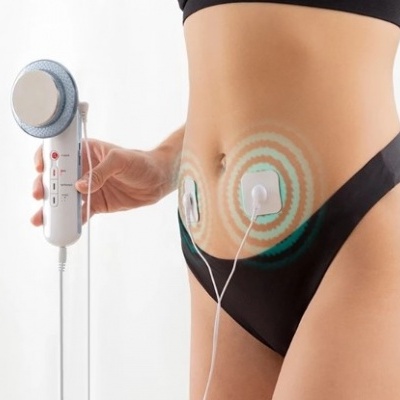 Ultrasom Portátil Cavitação Corporal 3 em 1