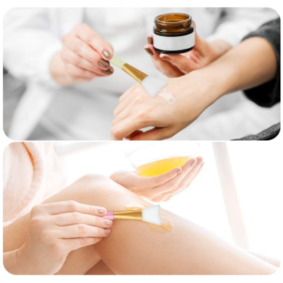 Kit 5 de Pincéis Máscara Facial de Silicone