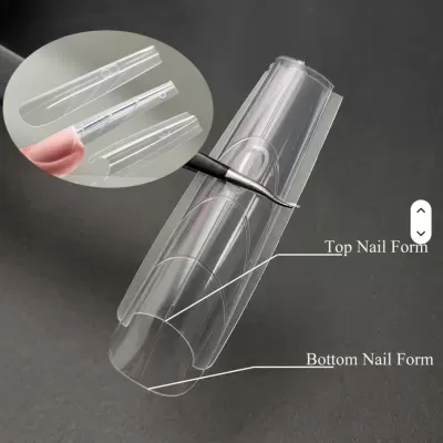 🎉 SUPER LANÇAMENTO – Sandwich Dual Nail Forms (Venda Exclusiva Cacau Chic Shop)