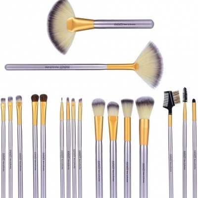 Kit Pincéis de Maquilhagem - 18 Peças