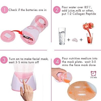 Máquina para Fazer Máscaras Faciais Base de Frutas