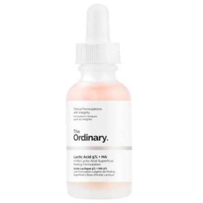Soro Facial Esfoliante Ácido Láctico 5% | HA 2% The Ordinary