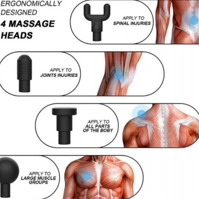 Máquina / Pistola de Massagem Muscular Vibratória