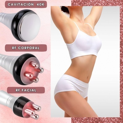 Máquina Cavitação e Radiofrequência Infravermelhos