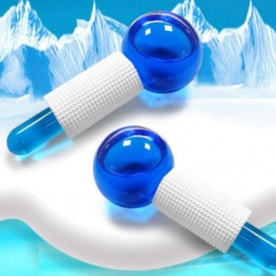 Esferas de Cromoterapia Grandes Par | Azul