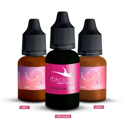 Kit Tríade 2.0 RBKollors - Atenda 6 fototipos - PRÉ-VENDA📍