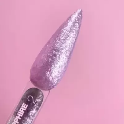 Sapphire Gel Nº2 – Lilás Rosado Perolado – 5 ml LUNAmoon