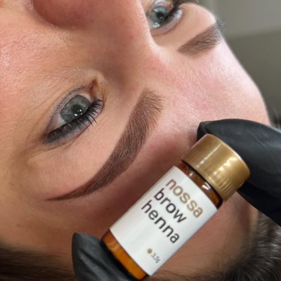 Henna + Fixador NOSSA para Sobrancelhas - Castanho Claro