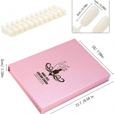 🌸 Livro Expositor Rosa para 120 Cores + Tips