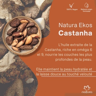 Leite Hidratante Corporal Castanha do Brasil - Natura Brasil
