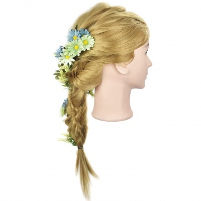 Cabeça de Treino Castanho Claro Sintético 69Cm + Suporte