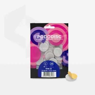 Limas-Esponjas para Pedicura PODODISC STALEKS PRO L (25 und)