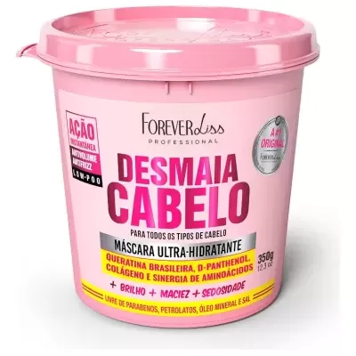 Máscara Ultra Hidratante Desmaia Cabelo Forever Liss