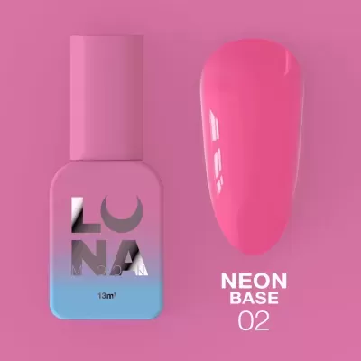 Neon Base №2 Pink – Rosa Néon – 13 ml LUNAmoon