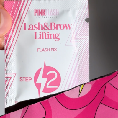 Pink Flash Lash and Brow Lift Passo 2 – 5 Saquetas