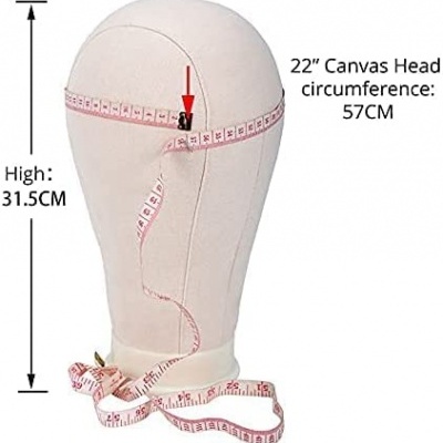 Cabeça de Manequim para Peruca com Tripé + Acessórios