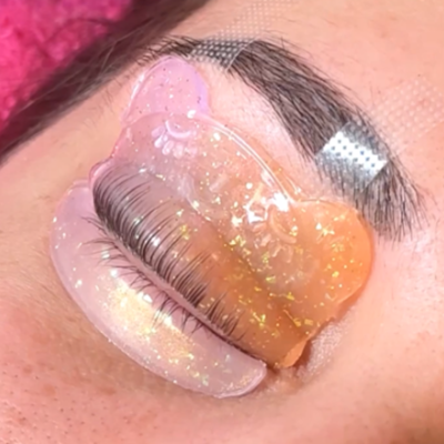 Pink Flash Lash Lift Panda Pads – Moldes de Silicone Premium