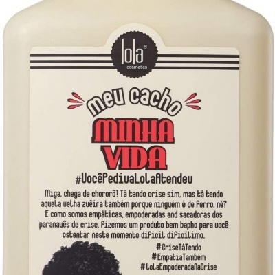 Meu Cacho Minha Vida Jelly Gel Capilar 500ml Lola Cosmetics