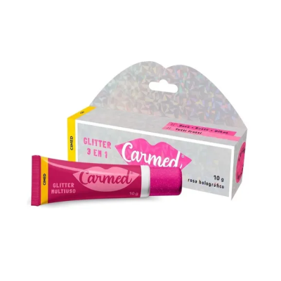 Carmed Glitter 3 Em 1 Hidratante Labial 10g