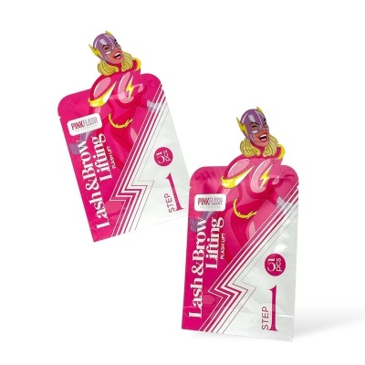 Pink Flash Lash and Brow Lift Passo 1 – 5 Saquetas
