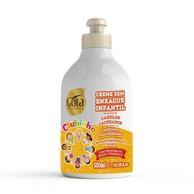Gota Dourada Creme Pentear Clubinho Cacheados 300ml