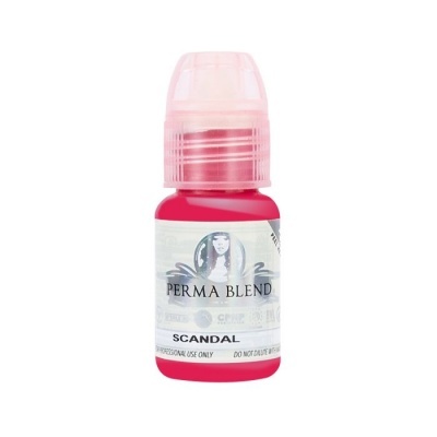 Kit 6 Pigmentos Labiais + 1 Solução Sombreamento Perma Blend