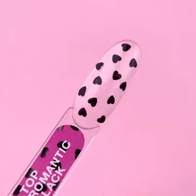 Top Coat Romantic Black – 13 ml LUNAmoon