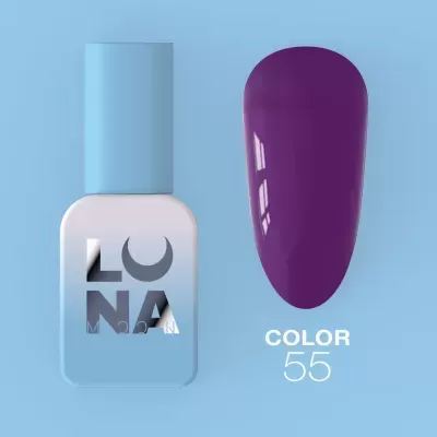 Verniz Gel – Gel Polish – Tons Azuis e Lilás – 13 ml LUNAmoon
