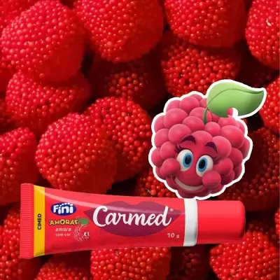Hidratante Labial Carmed Fini Amora Claro Com Cor