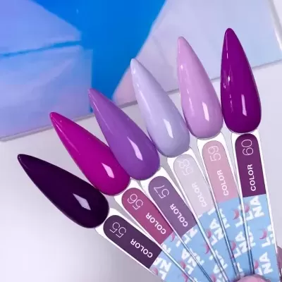 Verniz Gel – Gel Polish – Tons Azuis e Lilás – 13 ml LUNAmoon