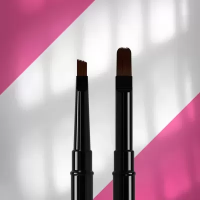 Pincel de Ponta Dupla EXPERT – Gel 11 mm / Gel 7 mm