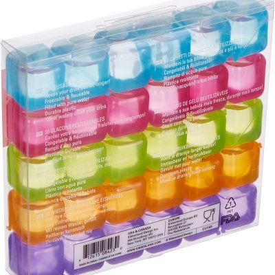 Gelo Colorido Reutilizável Terapia Frio - Pós Procedimentos - 30 und