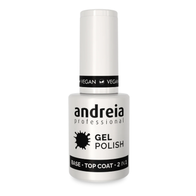 Andreia Verniz Gel Base + Top Coat 2 em 1