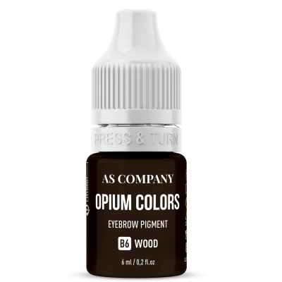 Frasco pequeno de pigmento para sobrancelhas AS COMPANY OPIUM COLORS