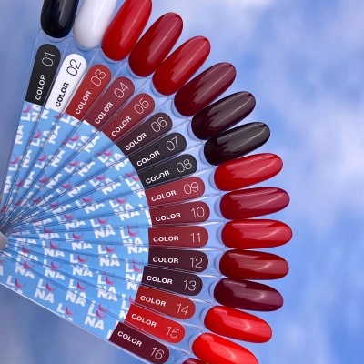 Verniz Gel – Gel Polish – Tons Vermelhos – 13 ml LUNAmoon