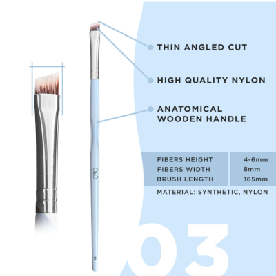 Pincel Angular OKO Lash&Brow nº 3