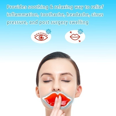 Bolsa Gel Lips Red - Gelo Reutilizável