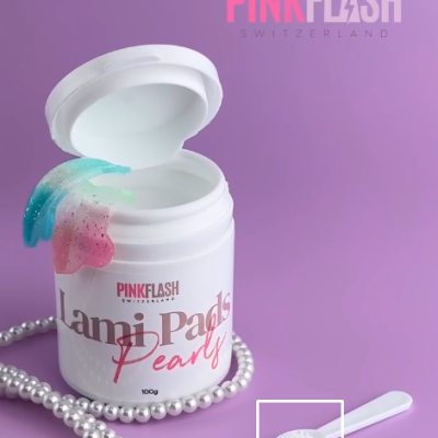 Pink Flash Lami Pearls – Pérolas de Limpeza Moldes e Acessórios