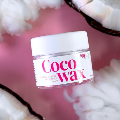 Pink Flash COCO Wax – Cera Fixadora Efeito Brow Lamination