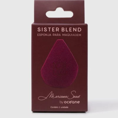 Esponja de Maquiagem Sister Blend Mariana Saad by Océane - PRÉ-VENDA📍
