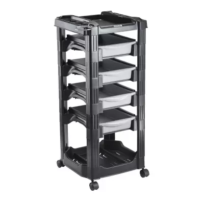 Carrinho Auxiliar Cabeleireiro Vegas com Rodas - Multifuncional - Várias Cores