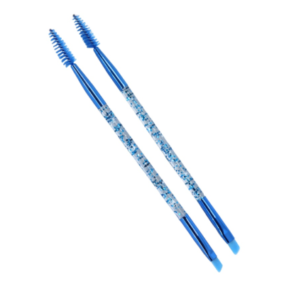 Pincel-Escova Chanfrado Glitter para Sobrancelhas