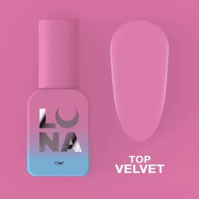 Top Coat Matte Sem Goma – Top Velvet 13 ml LUNAmoon