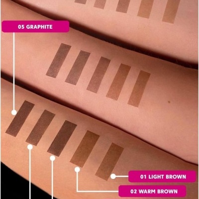 Kit Eyebrow Tint 5 Cores + Oxidante - Zola